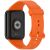 Ремешок Deexe Silicone Band для Xiaomi Mi Smart Band 9 Pro - Orange: фото 1 из 12