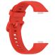 Ремешок Deexe Soft Silicone для Huawei Watch Fit 3 - Red (357103R). Фото 3 из 7