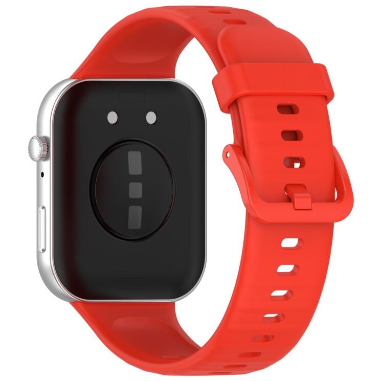 Ремешок Deexe Soft Silicone для Huawei Watch Fit 3 - Red: фото 1 из 7