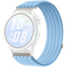 Ремінець Deexe Soft Weave для для годинників з шириною кріплення 18мм - Baby Blue: фото 1 з 5