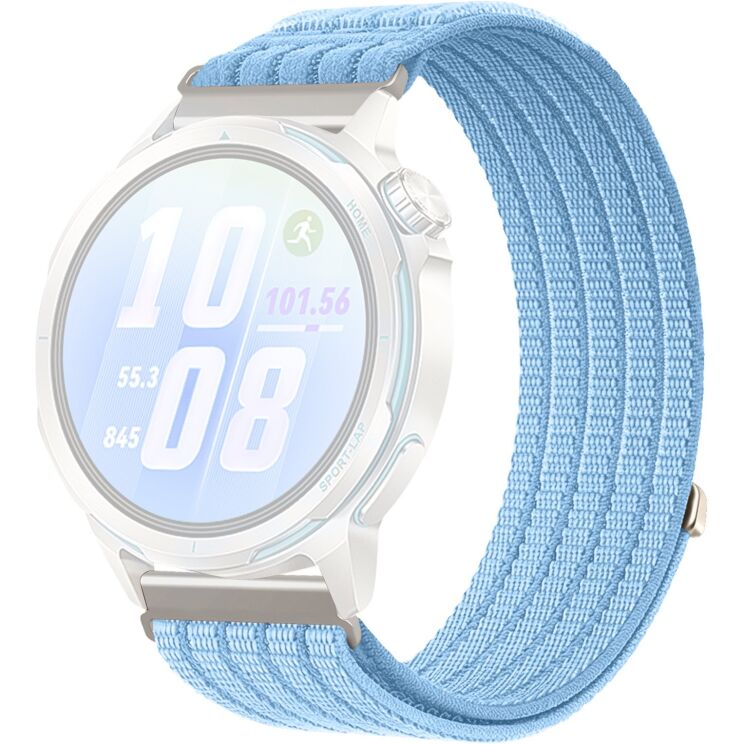 Ремінець Deexe Soft Weave для для годинників з шириною кріплення 18мм - Baby Blue: фото 1 з 5