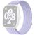 Ремешок Deexe Soft Weave для Xiaomi Redmi Watch 4 / Watch 5 / Watch 6 / Mi Smart Band 8 Pro / Band 9 Pro - Purple: фото 1 из 5