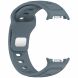Ремешок Deexe Sport Band для Samsung Galaxy Watch 8 (40/44mm) / 8 Classic - Grey / Blue (384139LH). Фото 4 из 6