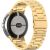 Ремешок Deexe Stainless Steel для Google Pixel Watch 3 (45mm) - Gold: фото 1 из 9