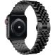 Ремінець Deexe Stainless Steel Strap для Apple Watch 46 / 45 / 44 / SE 44 / 42 (Series 1-3) / Ultra / Ultra 2 / Ultra 3 - Black (251339B). Фото 1 з 5