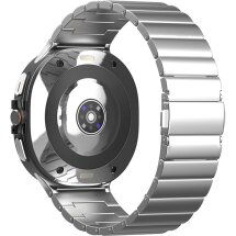 Ремінець Deexe Steel Strap для Samsung Galaxy Watch 8 (40/44mm) / 8 Classic - Silver: фото 1 з 6