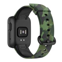 Ремінець Deexe Style Strap для Xiaomi Mi Watch Lite - Camouflage Green: фото 1 з 11