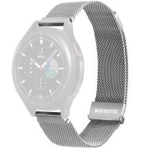 Ремінець DUX DUCIS Milanese Pro для годинників з шириною кріплення 22 мм - Silver: фото 1 з 9