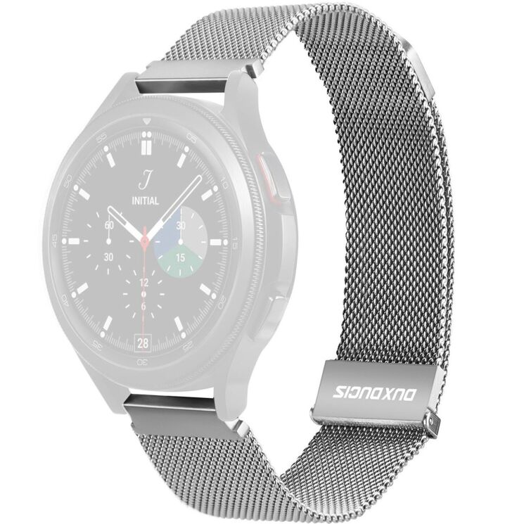 Ремінець DUX DUCIS Milanese Pro для годинників з шириною кріплення 22 мм - Silver (895552S) Ремінець DUX DUCIS Milanese Pro для годинників з шириною кріплення 22 мм - Silver: фото 1 з 9