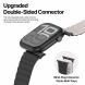 Ремешок DUX DUCIS SD Series для Apple Watch 42 (Series 10) / 41 / 40 / SE 40 / 38 - Pink / Green (345134GP). Фото 4 из 10