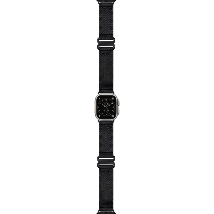 Ремешок Laut CHAMPS SPORT для Apple Watch 46 / 45 / 44 / SE 44 / 42 (Series 1-3) / Ultra / Ultra 2 - Black: фото 2 из 7