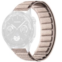 Ремешок Reframe Suede Leather для часов с шириной крепления 22мм - Khaki: фото 1 из 8