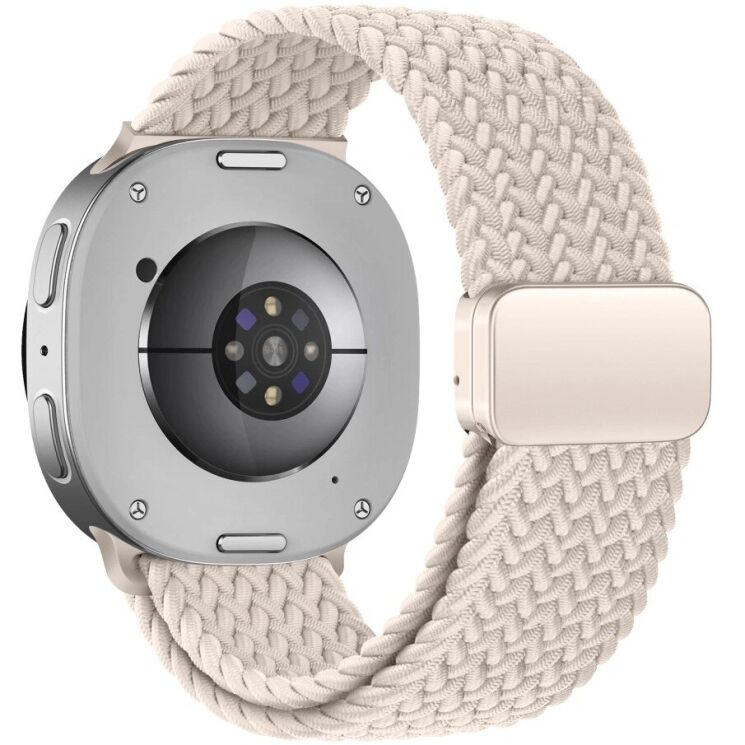 Ремінець Tech-Protect NylonMag для Samsung Galaxy Watch 9 (40/44mm) / 8 (40/44mm) / 8 Classic (5906302325665) - Starlight: фото 2 з 2