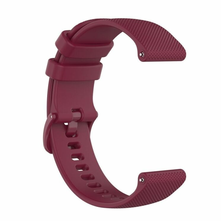 Ремешок UniCase Rhombus Texture для Huawei Watch GT 2e - Wine Red: фото 3 из 5