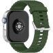 Ремешок UniCase Silicone Strap для Huawei Watch Fit 3 / Fit 4 / Fit 4 Pro - Army Green (357120AG). Фото 1 из 7