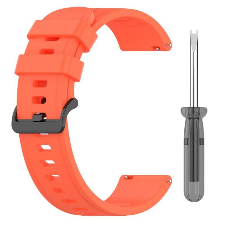 Ремешок UniCase Silicone Strap для Xiaomi Amazfit Neo - Red: фото 6 из 6