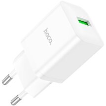 Мережевий зарядний пристрій Hoco N26 Maxim QC3.0 - White: фото 1 з 7