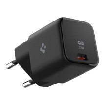 Сетевое зарядное устройство Spigen (SGP) PE2103EU 27W - Black: фото 1 из 10