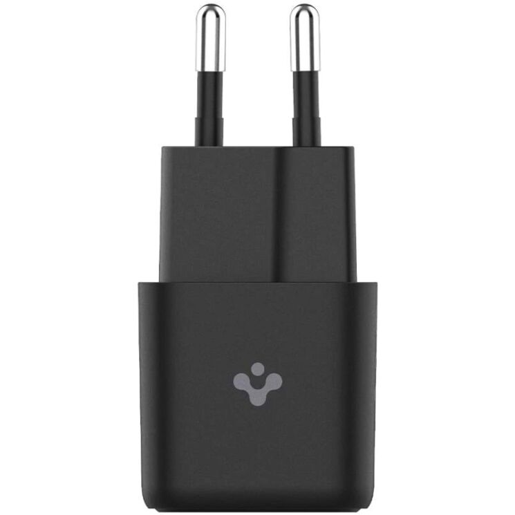 Сетевое зарядное устройство Spigen (SGP) PE2103EU 27W - Black: фото 4 из 10