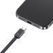 Сетевое зарядное устройство USAMS US-CC299 GaN 65W (USB + Type-C) + кабель Type-C - Black (960223B). Фото 3 из 21