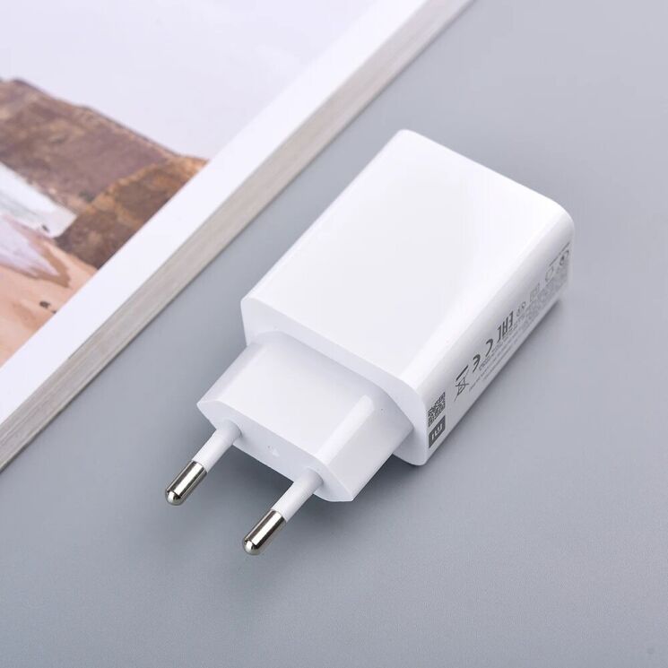 Сетевое зарядное устройство Xiaomi 22.5W USB-A (BHR7757EU) - White: фото 4 из 6