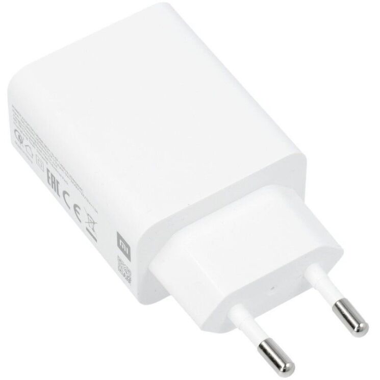 Сетевое зарядное устройство Xiaomi 22.5W USB-A (BHR7757EU) - White: фото 3 из 6