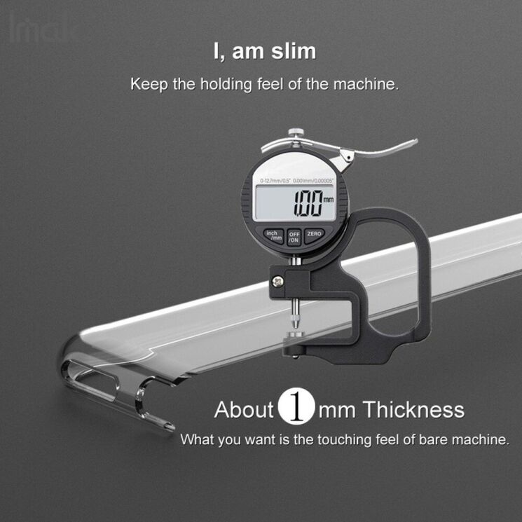 Силиконовый чехол IMAK UX-5 Series для Xiaomi 15 Pro - Transparent: фото 4 из 10