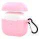 Силіконовий чохол UniCase Protective Case для Apple AirPods 3 - Pink (287200P). Фото 1 з 9