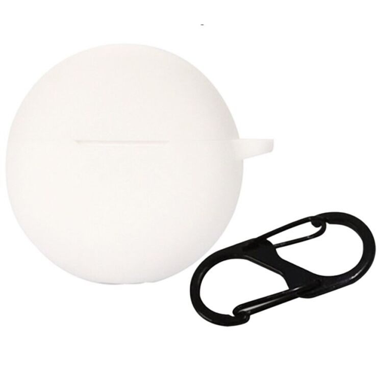 Силиконовый чехол UniCase Protective Color для OPPO Enco Air 3i - White: фото 1 из 3