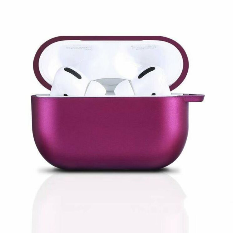 Силиконовый чехол X-LEVEL Frosted UltraThin для Apple AirPods Pro - Purple: фото 1 из 7