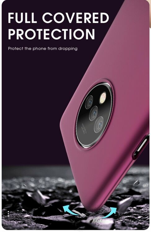 Силиконовый чехол X-LEVEL Matte для OnePlus 7T - Black: фото 5 из 9