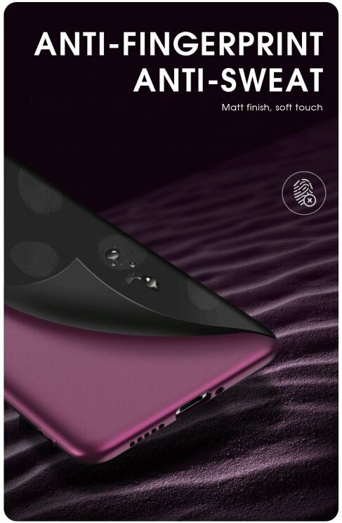Силиконовый чехол X-LEVEL Matte для OnePlus 7T - Black: фото 7 из 9