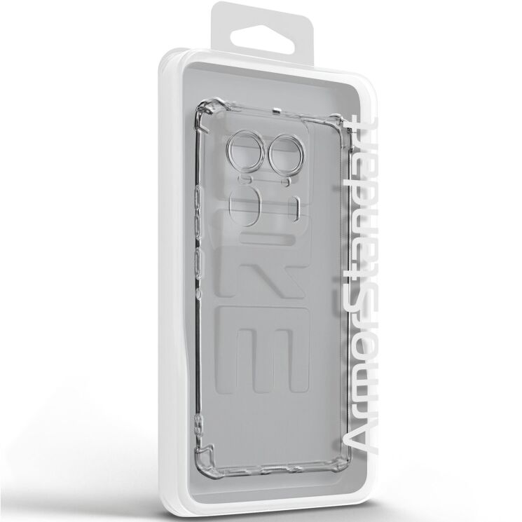 Силиконовый (TPU) чехол ArmorStandart Air Force для Motorola Edge 50 Ultra - Transparent: фото 2 из 6