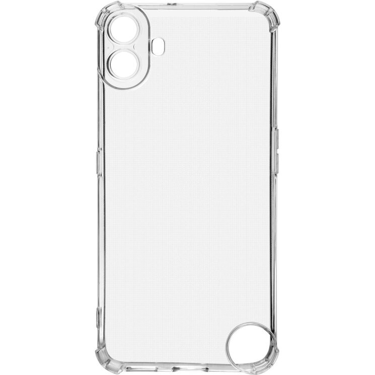 Силиконовый (TPU) чехол ArmorStandart Air Force для CMF by Nothing Phone 1 - Clear: фото 1 из 6