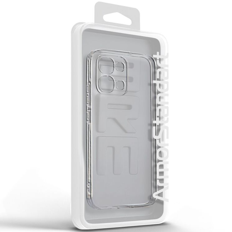 Силіконовий (TPU) чохол ArmorStandart Air Series для OPPO A6 Pro - Transparent: фото 3 з 6