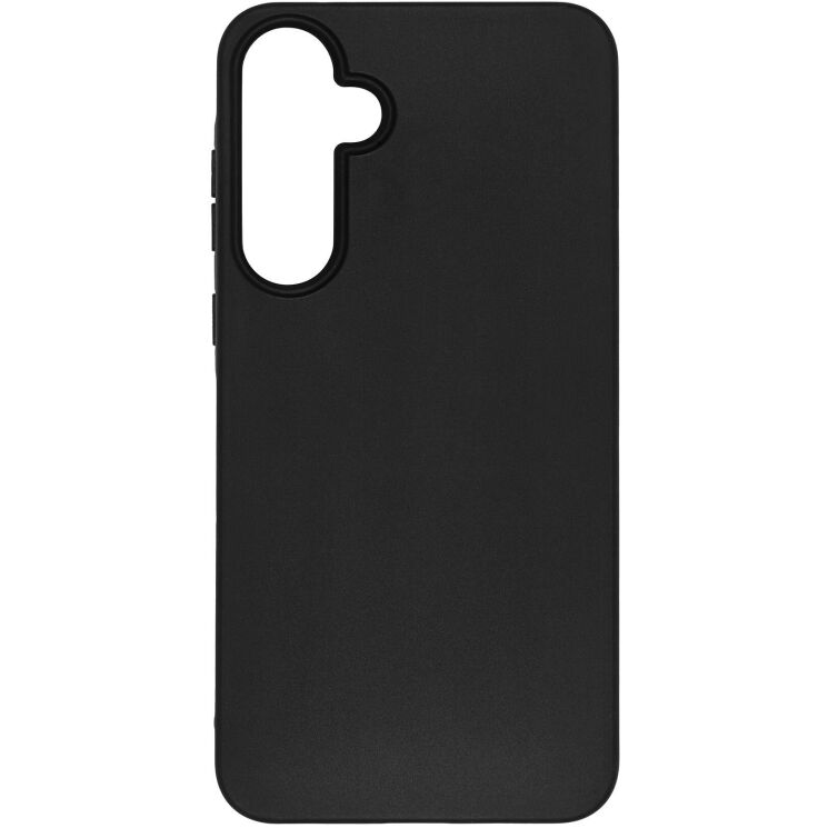 Силиконовый (TPU) чехол ArmorStandart Matte Slim Fit для Samsung Galaxy A55 (A556) - Black: фото 1 из 5