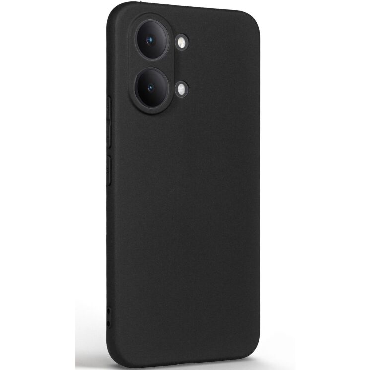 Силиконовый (TPU) чехол ArmorStandart Matte Slim Fit для Xiaomi Poco X8 Pro Max - Black: фото 2 из 5