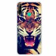 Силиконовый (TPU) чехол Deexe Life Style для Huawei P40 Lite E - Tiger (226804K)