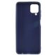 Силиконовый (TPU) чехол Deexe Matte Case для Samsung Galaxy M12 (M125) - Dark Blue (273310DB). Фото 3 из 8