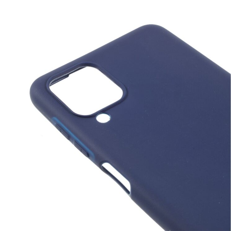 Силиконовый (TPU) чехол Deexe Matte Case для Samsung Galaxy M12 (M125) - Dark Blue: фото 6 из 8