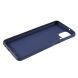 Силиконовый (TPU) чехол Deexe Matte Case для Samsung Galaxy M12 (M125) - Dark Blue (273310DB). Фото 7 из 8