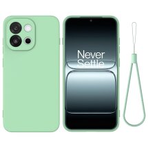 Силіконовий (TPU) чохол Deexe Silicone Case для OnePlus Nord 6 - Green: фото 1 з 9