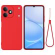 Силіконовий (TPU) чохол Deexe Silicone Case для Realme Note 80 - Red (412404R)