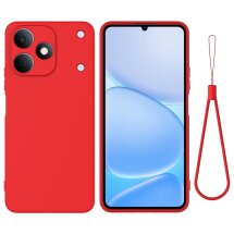 Силіконовий (TPU) чохол Deexe Silicone Case для Realme Note 80 - Red: фото 1 з 9