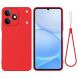 Силіконовий (TPU) чохол Deexe Silicone Case для Realme Note 80 - Red (412404R). Фото 1 з 9