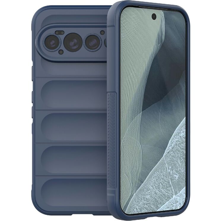 Силиконовый (TPU) чехол Deexe Terra Case для Google Pixel 11 Pro - Dark Blue: фото 1 из 4