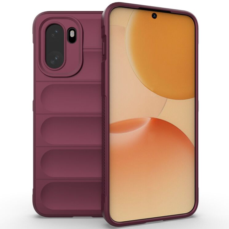 Силіконовий (TPU) чохол Deexe Terra Case для OnePlus 15R / Ace 6T - Wine Red: фото 1 з 6