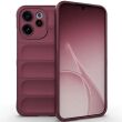 Силіконовий (TPU) чохол Deexe Terra Case для OPPO Reno 15 F - Wine Red (405803WR)