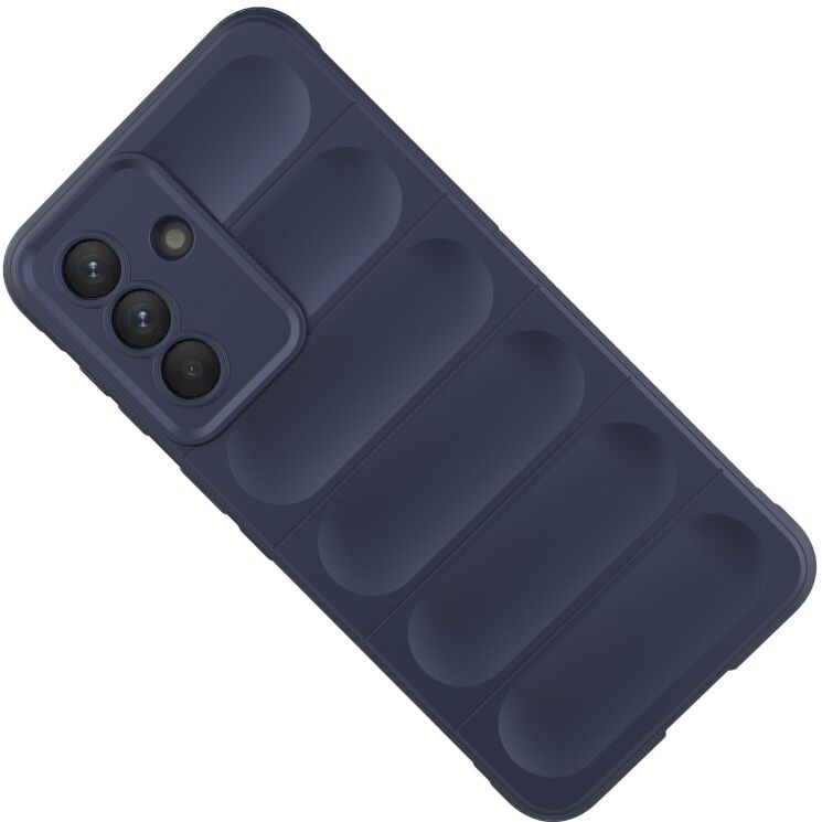 Силіконовий (TPU) чохол Deexe Terra Case для Samsung Galaxy A57 (A576) - Dark Blue: фото 2 з 6
