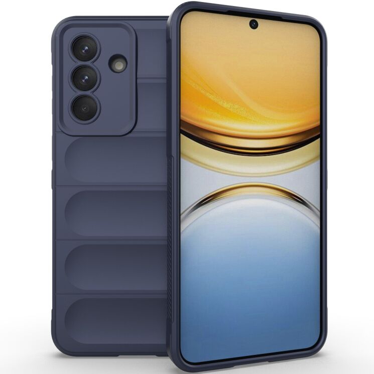 Силіконовий (TPU) чохол Deexe Terra Case для Samsung Galaxy A57 (A576) - Dark Blue: фото 1 з 6